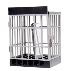 Boîte cage de prison pour smartphone*Gifi Sale