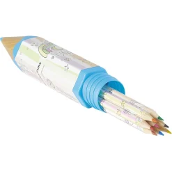 Boîte crayon avec crayon de couleur*Gifi Outlet