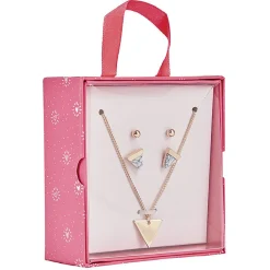 Gifi Boîte de 5 bijoux dorés assortis