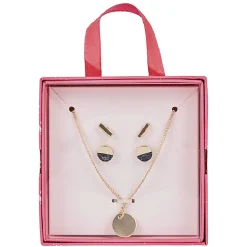 Gifi Boîte de 5 bijoux dorés assortis