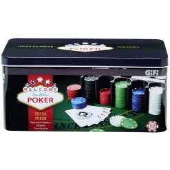 Gifi Jeux De Société Et Éducatifs<Boîte de jeux de Poker