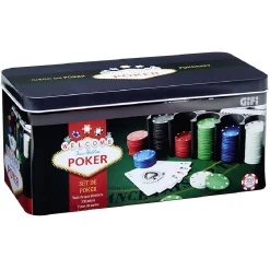 Gifi Jeux De Société Et Éducatifs<Boîte de jeux de Poker