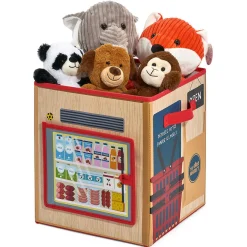 Gifi Jeux D'Imagination Et D'Imitation<Boîte de rangement 2en1 comptoir de marchand pour enfant