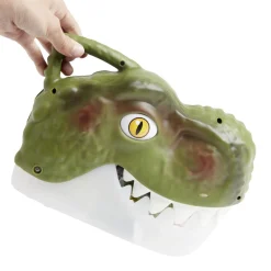 Best Gifi Boîte de rangement tête de dinosaure avec figurines