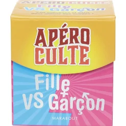 Boîte mini jeu Apéro Culte Fille VS Garçon*Gifi