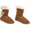 Hot Gifi Botte camel fourrée blanc T36/37