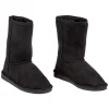 Best Gifi Botte à fourrure pour femme noir taille 36/37