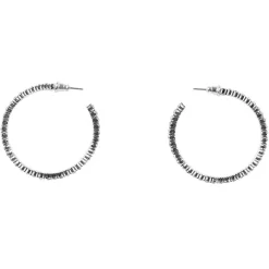 Sale Gifi Boucles d'oreilles Créoles à strass