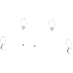 Discount Gifi Boucles d'oreilles - Lot de 3 paires