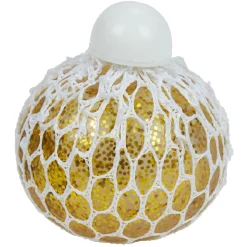 Boule anti-stress balle gluante en gelée dans une maille*Gifi Sale
