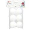 Gifi Boule blanche de Noël à personnaliser Ø 5 cm x6