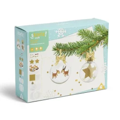 Gifi Boule de Noël à personnaliser x2