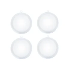 Gifi Boule de Noël transparente à garnir x4