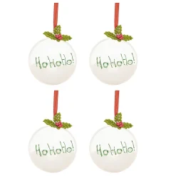 Gifi Boule de Noël transparente à garnir x4