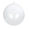 Gifi Boule de Noël transparente ouverte à garnir