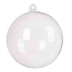Gifi Boule de noël transparente à remplir