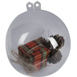 Gifi Boule sapin Noël à remplir x4