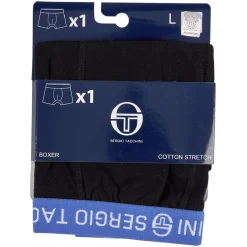 Hot Gifi Boxer noir pour homme Sergio Tacchini taille L