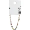 Best Gifi Bracelet chaîne 2 rangs avec perles motif oeil multicolore