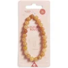 Hot Gifi Bracelet crystal fin 24 perles aventurine rouge - Courage