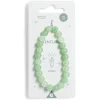 Gifi Bracelet crystal fin 24 perles aventurine vert - Stress