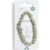 Online Gifi Bracelet crystal fin 24 perles labradorite vert - Équilibre