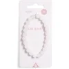 Hot Gifi Bracelet crystal large 26 perles quartz rose - Amour
