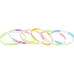 New Gifi Bracelet gomme multicolore best friends x6
