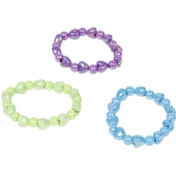 Gifi Bracelet violet vert bleu x3