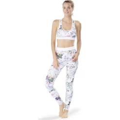 Clearance Gifi Brassière de sport imprimé fleurs