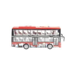 Hot Gifi Bus sonore et lumineux double niveau gris