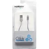 Cable chargeur gris en métal pour Iphone*Gifi Online