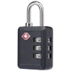 Clearance Gifi Cadenas de voyage avec code de sécurité noir