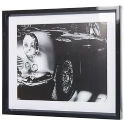 Gifi Cadre déco voiture ancienne noir et blanc