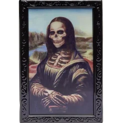Cadre holographique La Joconde Halloween*Gifi Discount
