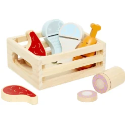 Gifi Jeux D'Imagination Et D'Imitation<Cagette dinette en bois 7 pièces