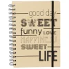 Cahier A5 96 pages effet papier kraft*Gifi Best