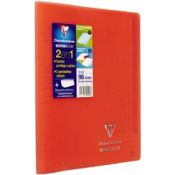 Cahier CLAIREFONTAINE KOVERBOOK 96p*Gifi Outlet