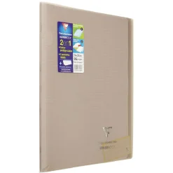 Cahier CLAIREFONTAINE koverbook petits carreaux 96p*Gifi Outlet