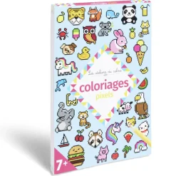 Gifi Cahier de coloriage Les ateliers du calme - coloriages pixels