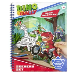 Gifi Jeux Créatifs<Cahier figurine carton à assembler dinosaure