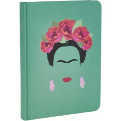 Cahier format A6 motif geisha vert et rouge 184 pages*Gifi New