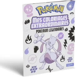 Gifi Cahier Pokémon Légendaires - Mes coloriages extraordinaires