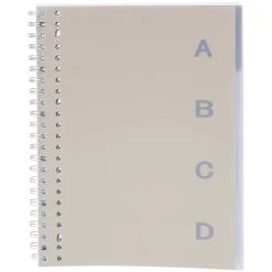Cahier à spirale format A4 120 pages*Gifi