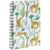 Cahier à spirale motif léopard A5 blanc 160pages*Gifi Online