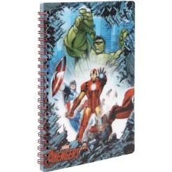 Cahier à spirales lenticulaire Avengers*Gifi Outlet