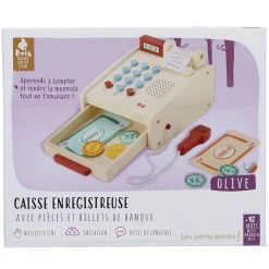 New Gifi Caisse enregistreuse en bois
