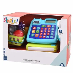 Gifi Jeux D'Imagination Et D'Imitation<Caisse enregistreuse Storiz tactile sonore et lumineuse 37 pièces