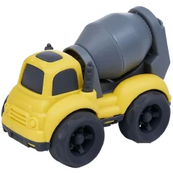 Best Gifi Camion benne ciment plastique jaune 10x6,5xH7 cm