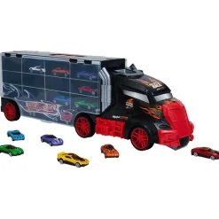 Gifi Jeux D'Imagination Et D'Imitation<Camion de transport avec 12 voitures